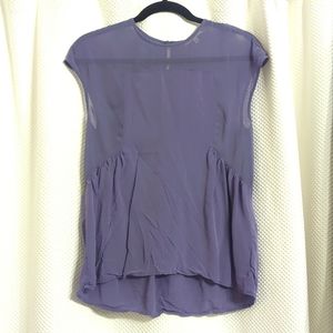 Madewell purple tee shirt